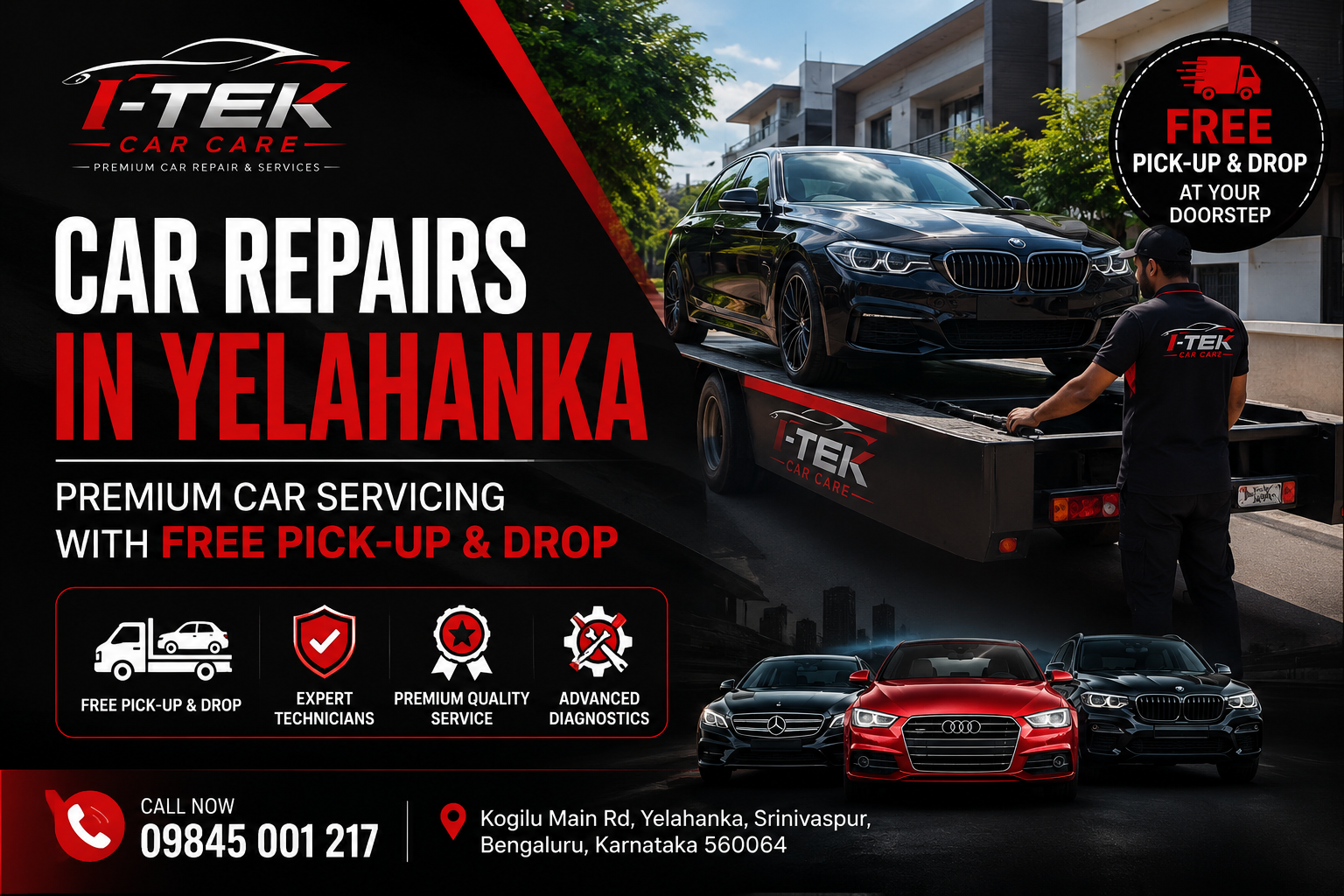 How Free Pick-Up & Drop Makes Premium Car Servicing More Convenient