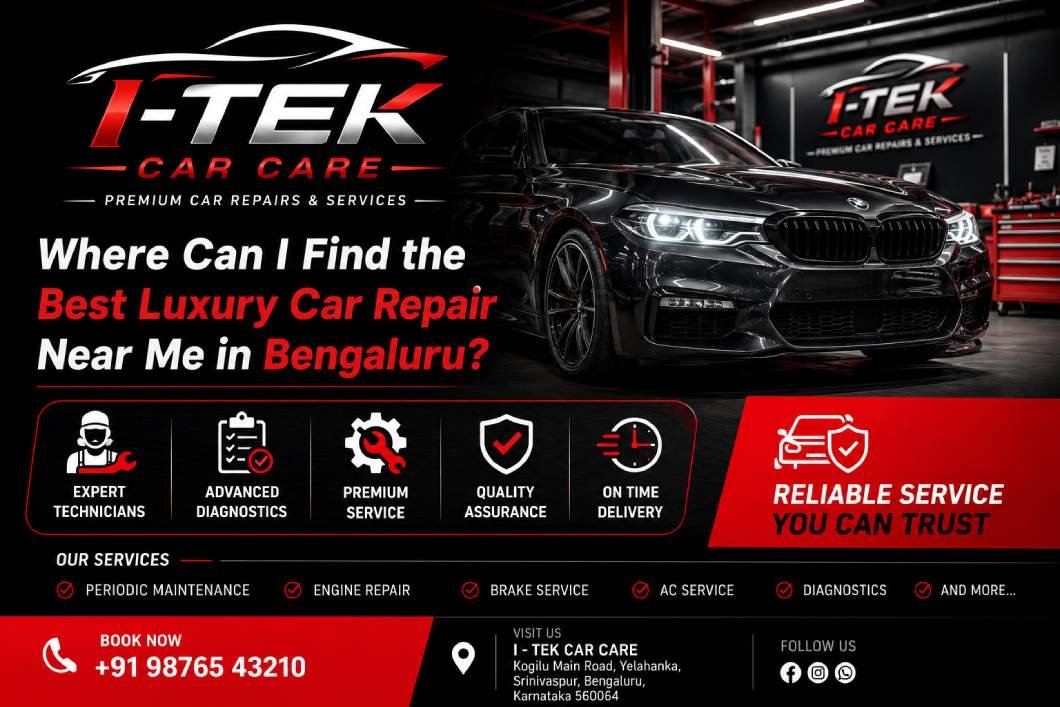 Where Can I Find the Best Luxury Car Repair Near Me in Bengaluru?