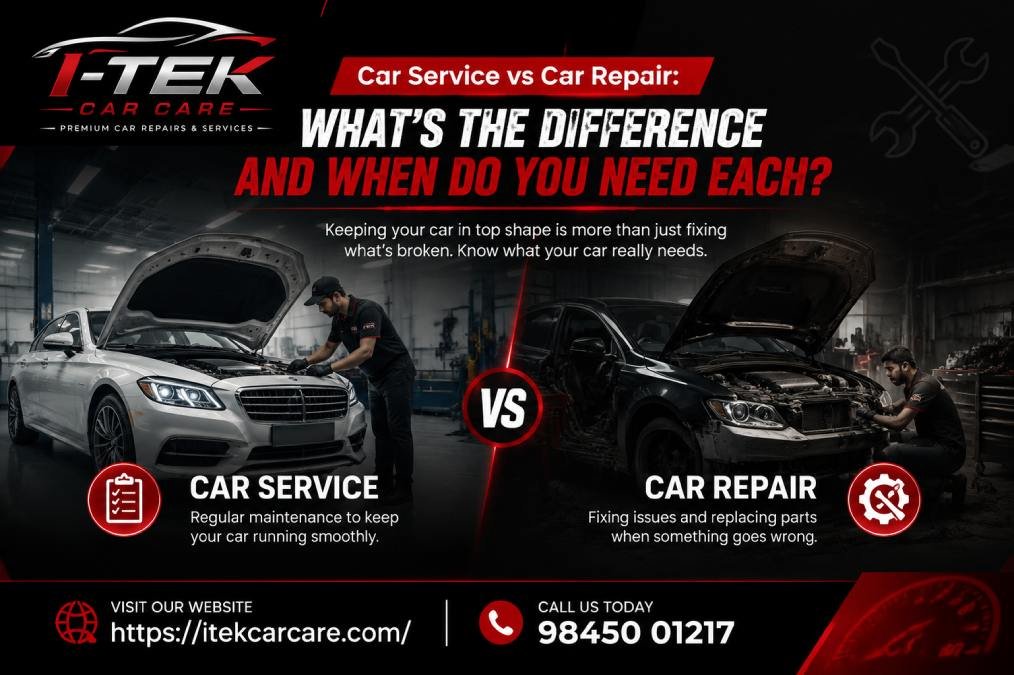 Car Service vs Car Repair: What’s the Difference and When Do You Need Each?