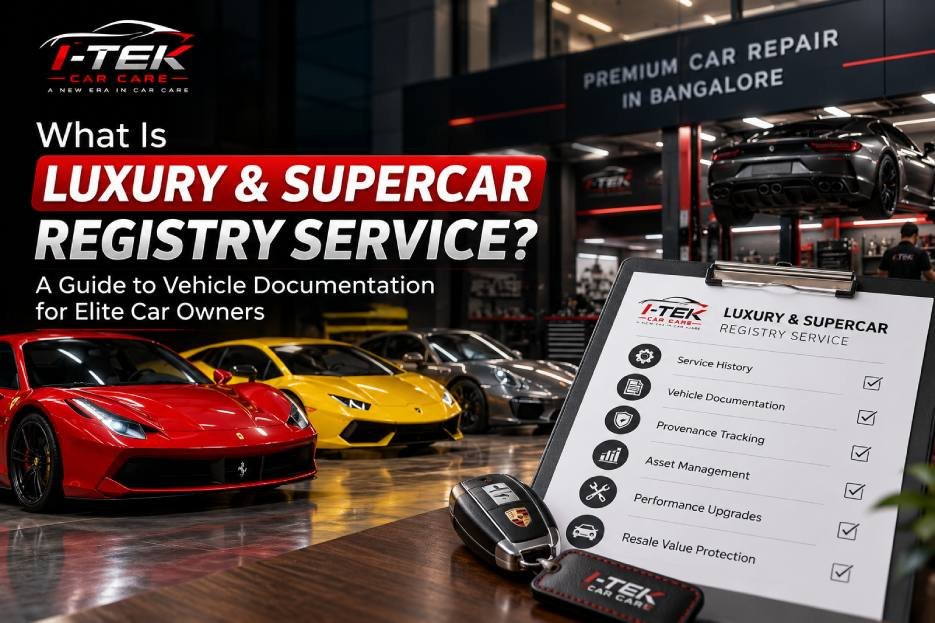 What Is Luxury & Supercar Registry Service? A Guide to Vehicle Documentation for Elite Car Owners