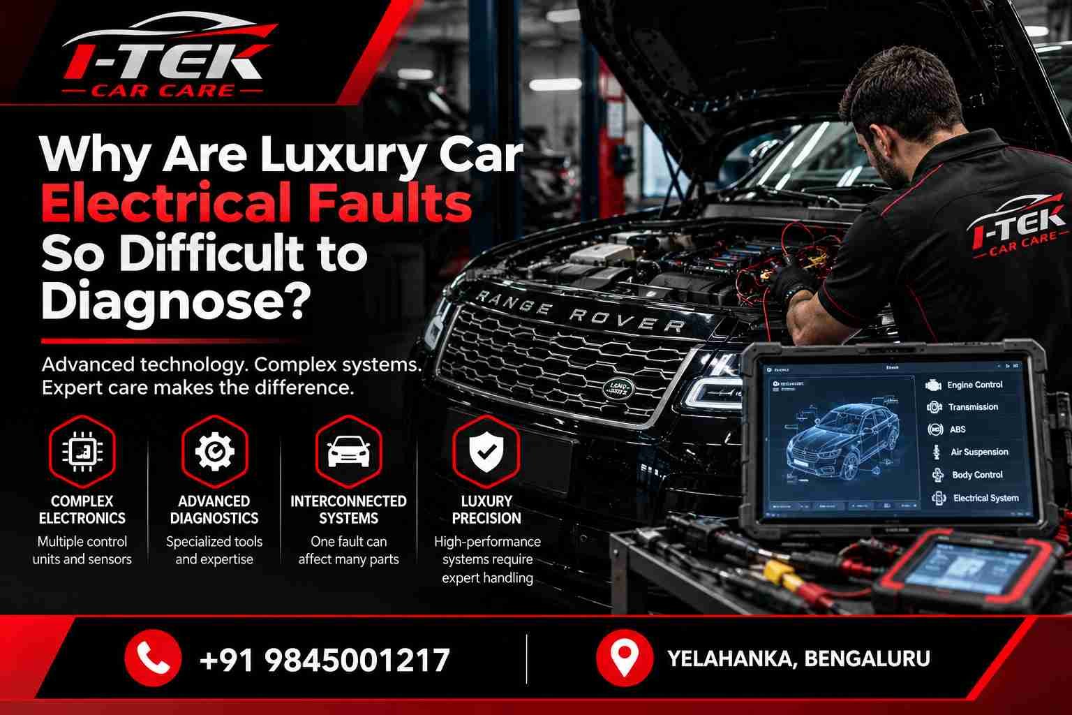 Why Are Luxury Car Electrical Faults So Difficult to Diagnose?